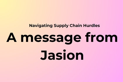 Navigating Supply Challenges: A Message from Jasion Ebike