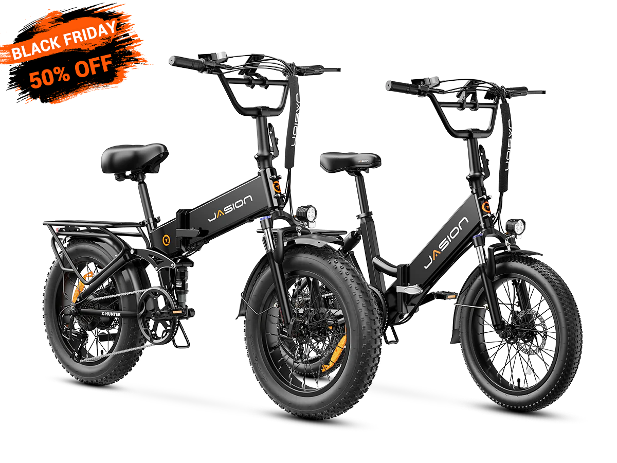 Jasion Ebike®Combo Sale X-Hunter +EB7 ST