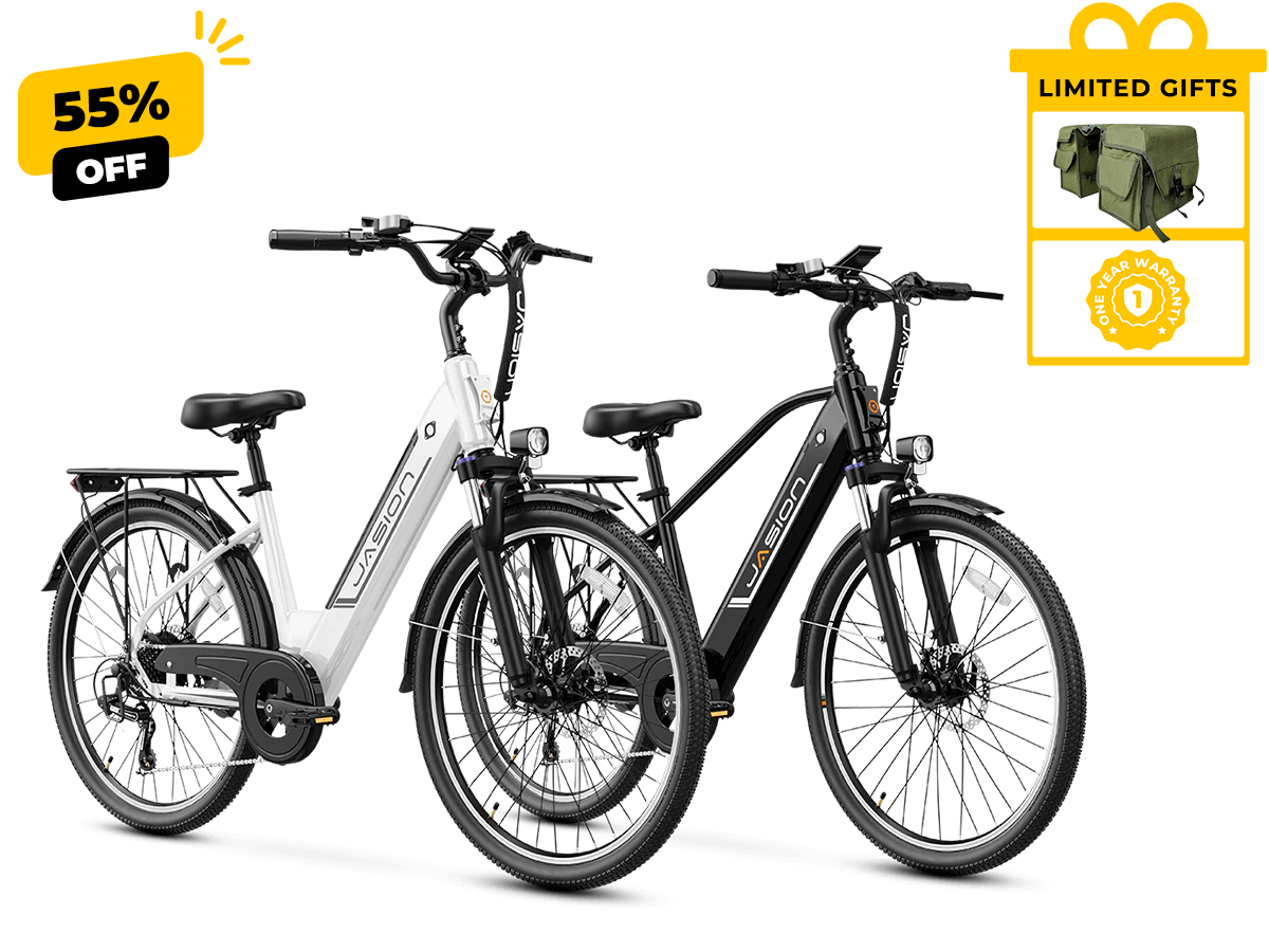 Jasion Ebike Combo Sale EB5 Roamer+EB5 Roamer ST