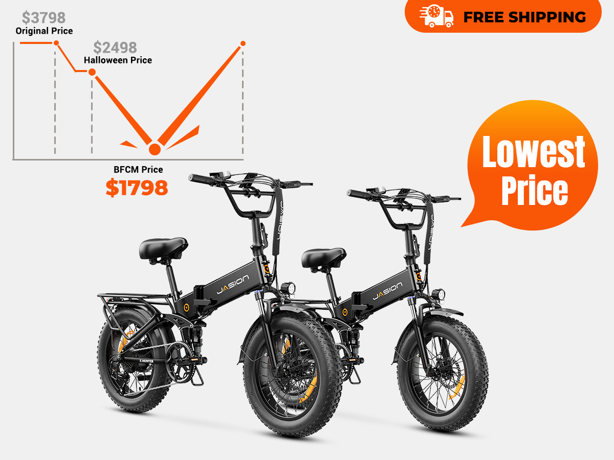 Jasion Ebike®Combo Sale X-Hunter*2