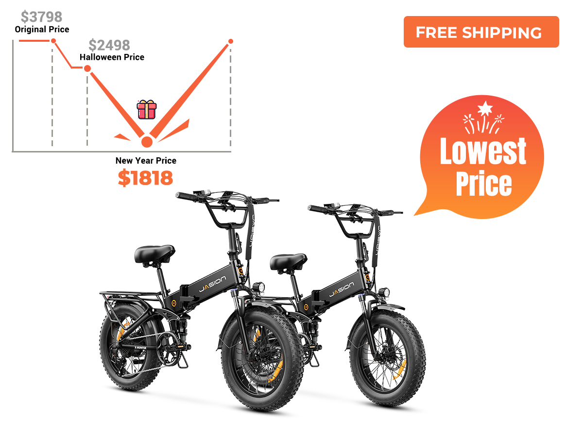 Jasion Ebike®Combo Sale X-Hunter*2