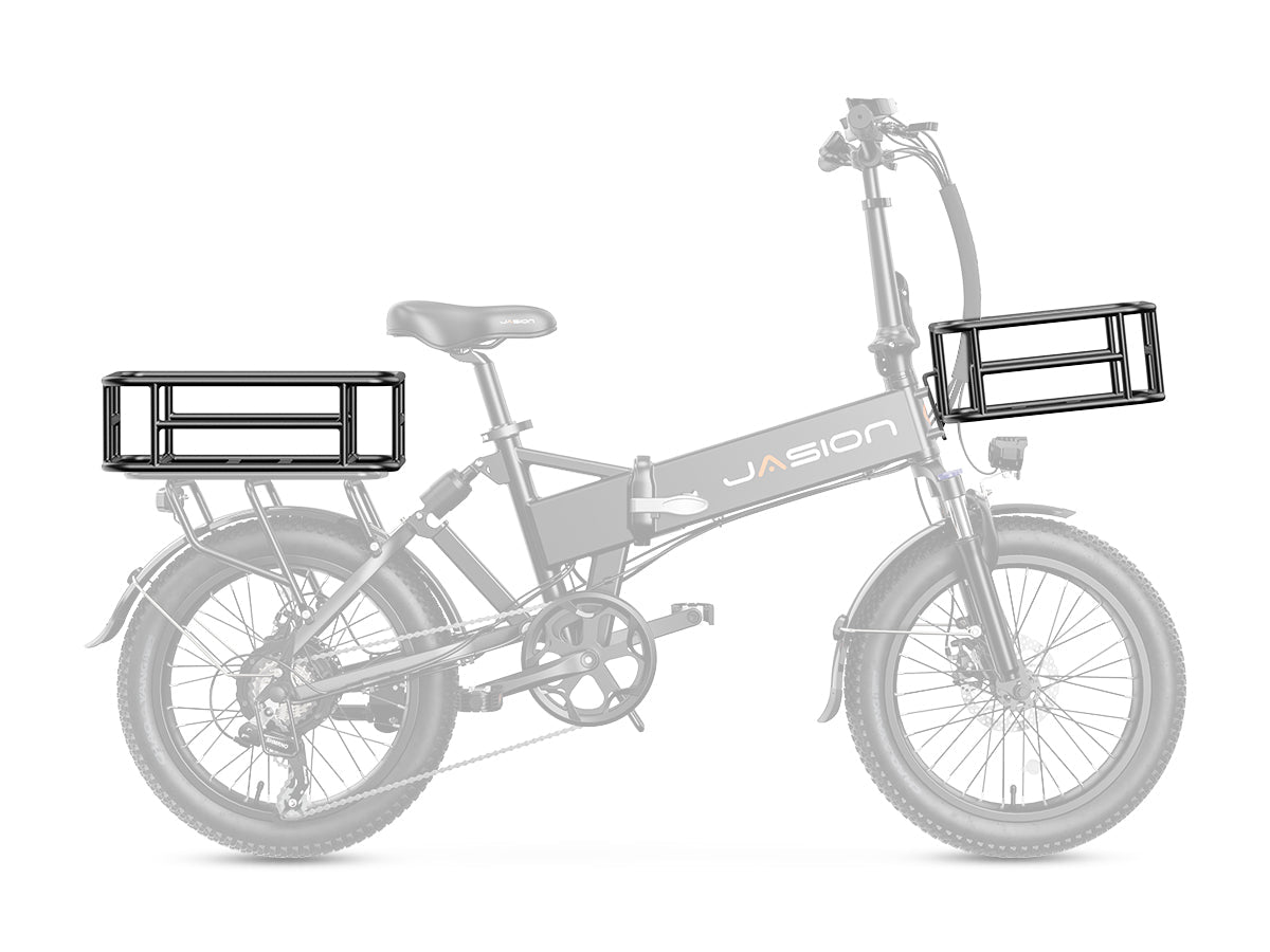 Jasion Ebike® Front and Rear Baskets Set